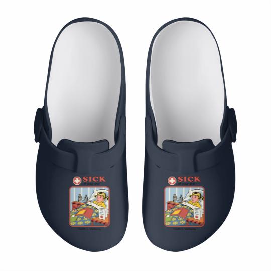 Discover Sick of your Sh*t - Funny - Slip On Clogs