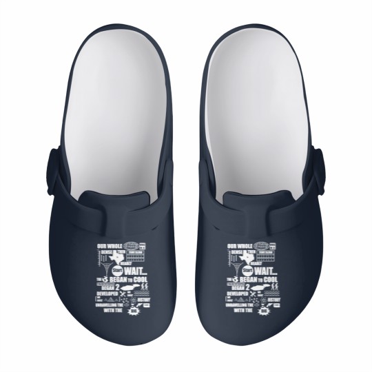 Discover Bang goes the theme song - Big Bang Theory - Slip On Clogs