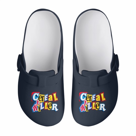 Discover Cereal Killer Graphic for the Cereal Lovers in your family Slip On Clogs - Cereal Killer - Slip On Clogs