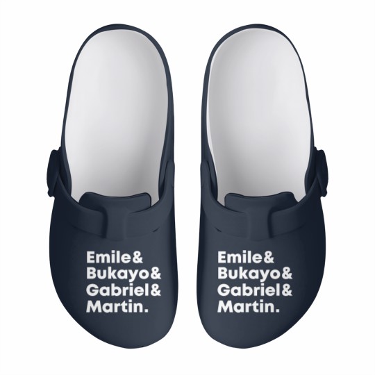 Discover Emile Bukayo Gabriel Martin Slip On Clogs