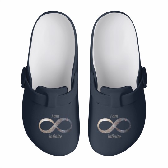 Discover i am infinite - infinity Slip On Clogs