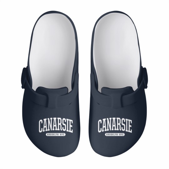 Discover NYC Borough Brooklyn New York Canarsie Slip On Clogs