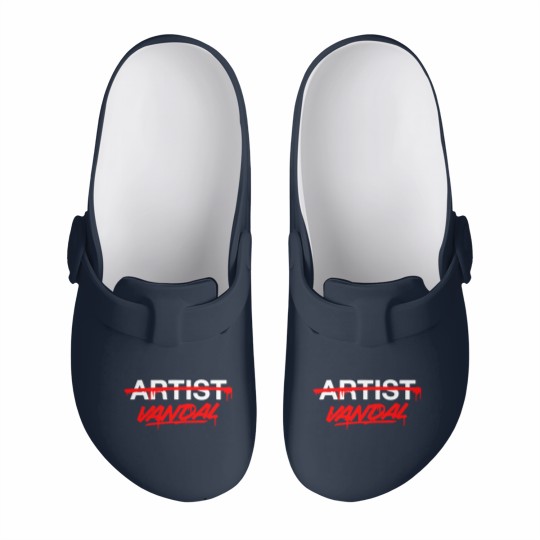 Discover Vandal Not Artist Slip On Clogs