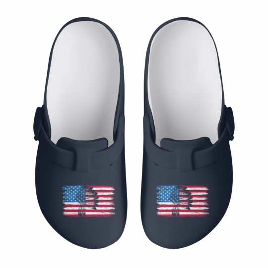 Discover Native American USA Indigenous People 4th Of July Slip On Clogs