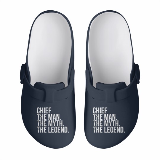 Discover chief man myth legend Slip On Clogs