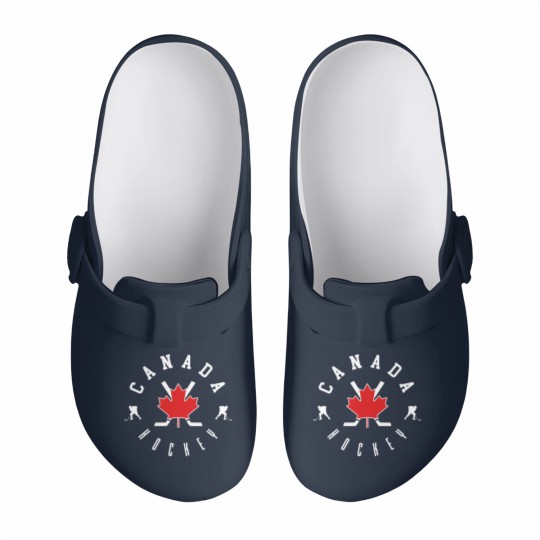 Discover Canada National Team - Canada Hockey - Slip On Clogs
