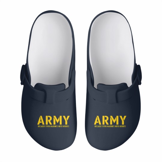 Discover Army because even marines need Heroes Slip On Clogs