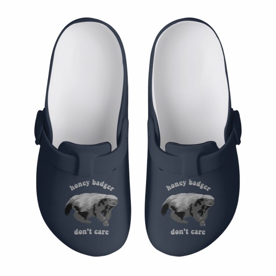 Discover Honey Badge Don't Care - Honey Badge - Slip On Clogs