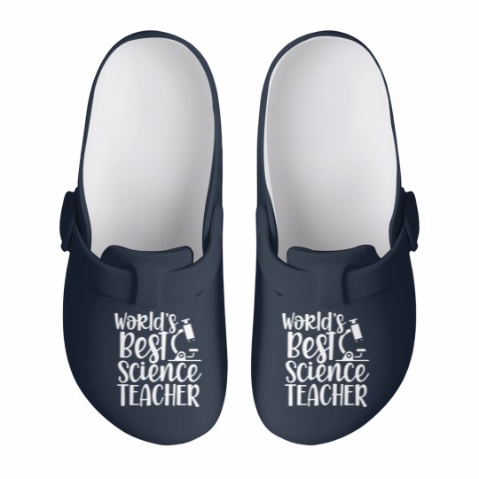 Discover World's Best Science Teacher Teaching Classes Slip On Clogs