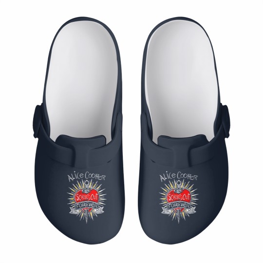 Discover Alice Cooper - Vintage School's Out Forever Slip On Clogs