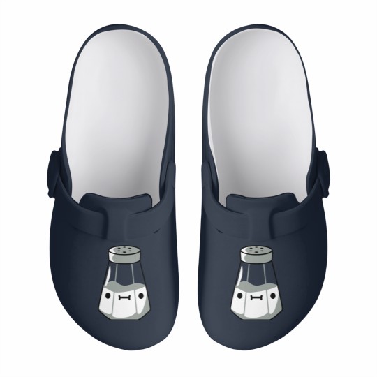 Discover Salt shaker with Slip On Clogs