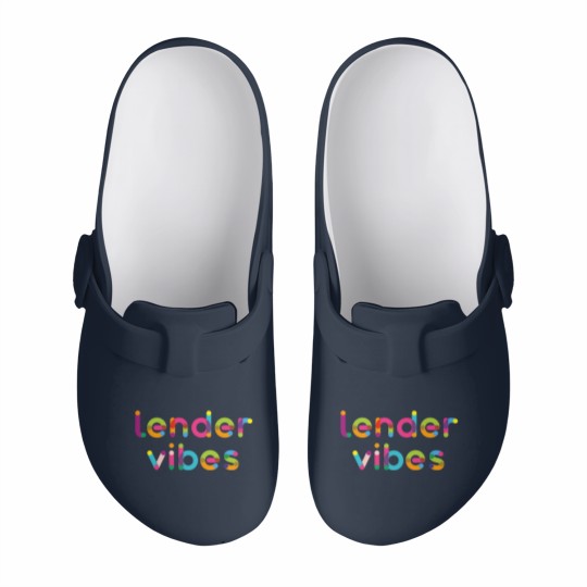 Discover Lender Vibes for Mortgage Loan Officer Slip On Clogs
