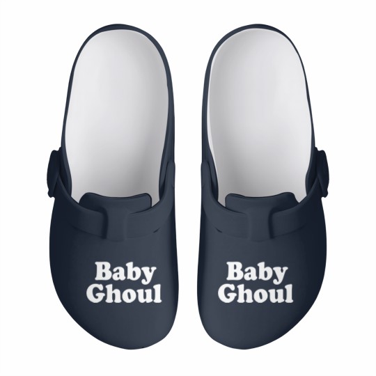 Discover Baby Ghoul - Cooper Font - Slip On Clogs