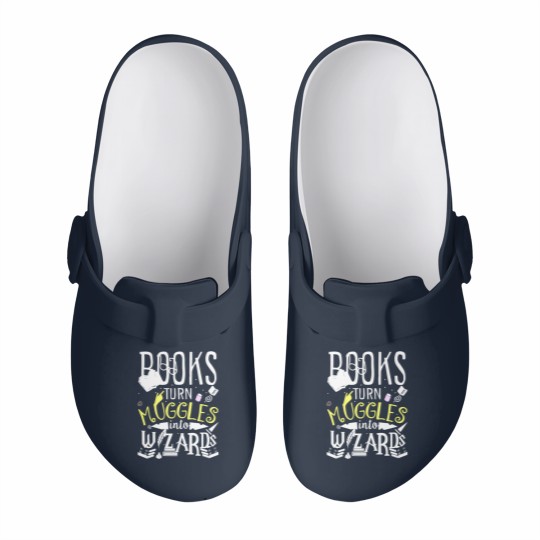 Discover Books turn Muggles into Wizards Slip On Clogs