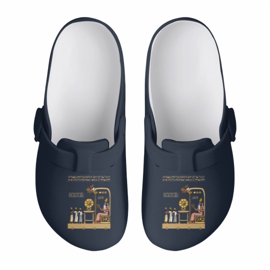 Discover Anunnaki Tablets Slip On Clogs