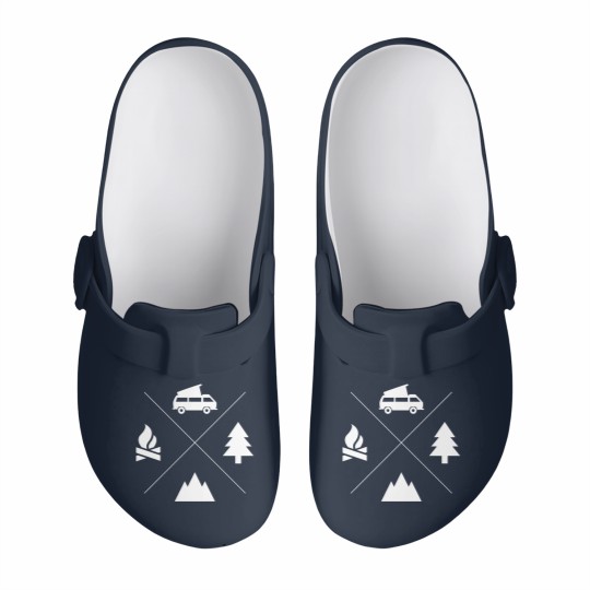 Discover Vanagon Four Elements White Logo Slip On Clogs Slip On Clogs