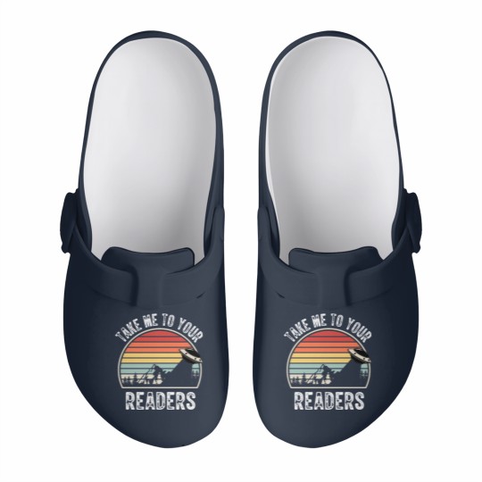 Discover Take Me To Your Readers English Teacher Slip On Clogs