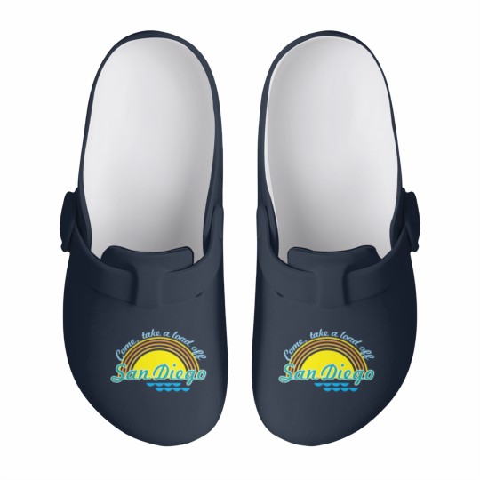 Discover Come, take a load off - San Diego Slip On Clogs