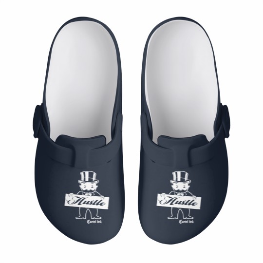 Discover Cartel Ink Hustle Monopoly Man Hustle Slip On Clogs Slip On Clogs