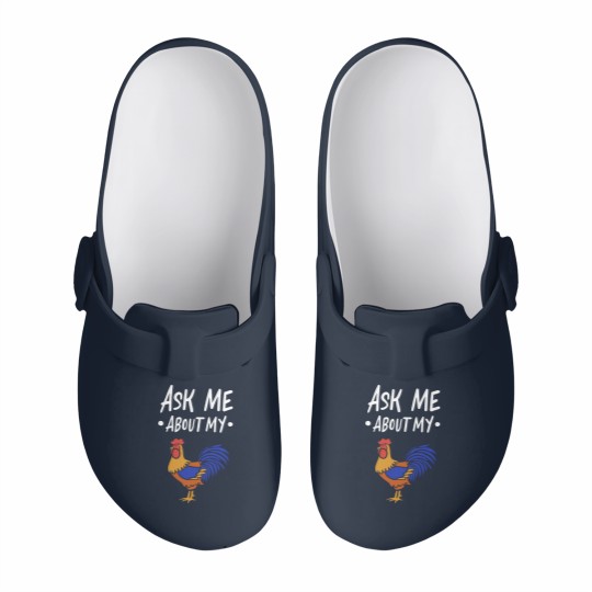 Discover Ask Me About My Cock Slip On Clogs