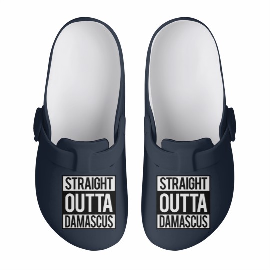 Discover Straight Outta Damascus Slip On Clogs