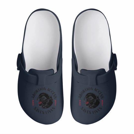 Discover Abortion Access Saves Lives Slip On Clogs, Pro Choice Slip On Clogs, Reproductive Rights Slip On Clogs