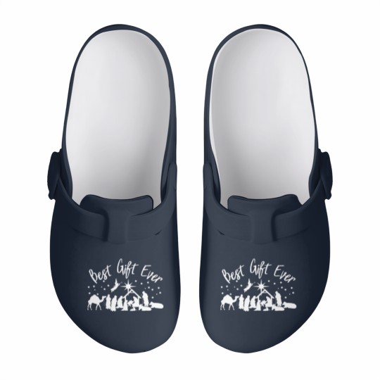 Discover Best Gift Ever Jesus Was Born Christianity Slip On Clogs