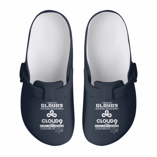 Discover Cloud 9 - I wear my cloud 9 year round Slip On Clogs
