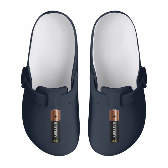 Discover battery AA Slip On Clogs