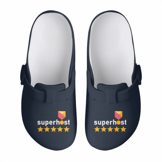 Discover Airbnb Superhost, airbnb travel, proud host, Slip On Clogs