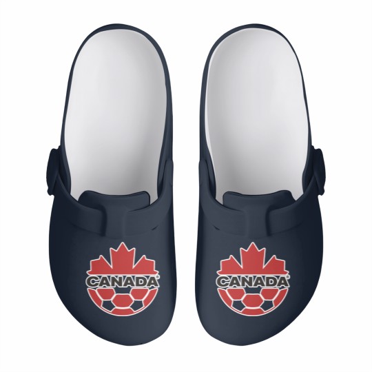 Discover UNISEX | Team Canada Soccer Slip On Clogs | Canada Soccer Jersey | World Cup 2022 Qatar | Les Rouges