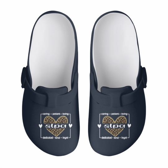 Discover SLPA Therapy Speech Language Pathologist Assistant Slip On Clogs