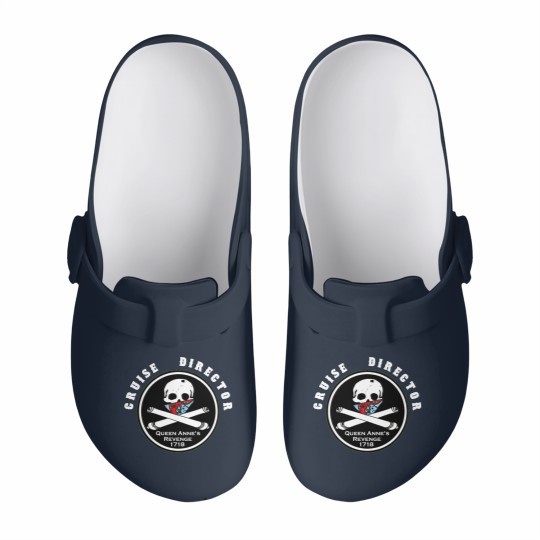 Discover Cruise Director of Queen Anne's Revenge, 1718 Slip On Clogs