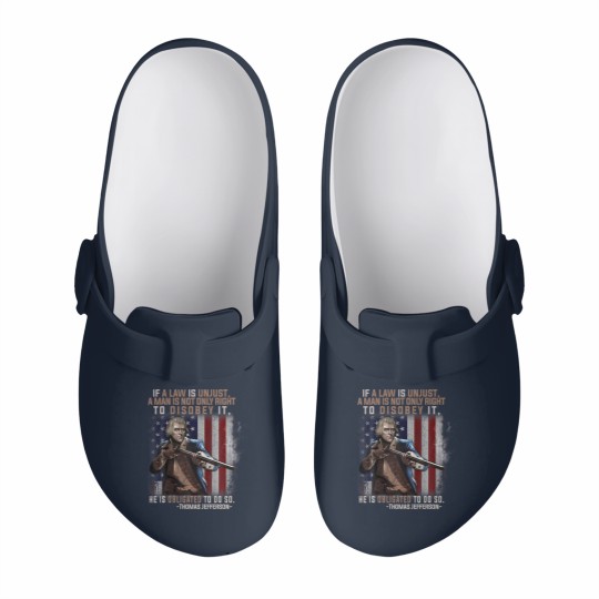 Discover If A Law Is Unjust A Man Is Not Only Right To Diso Slip On Clogs