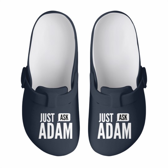 Discover Just ask Adam Slip On Clogs