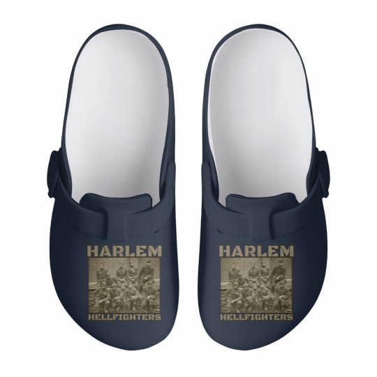 Discover Black Military History USA Black History Harlem Hellfighters Slip On Clogs