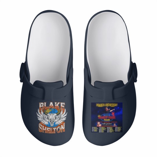 Discover Blake Shelton Back To The Honky Tonk Tour 2023 Slip On Clogs