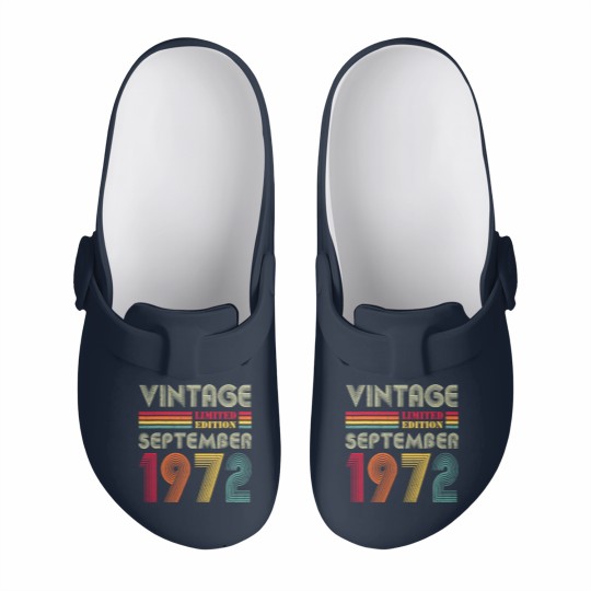 Discover 50 Year Old Vintage September 1972  Slip On Clogs