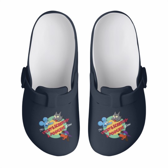 Discover The Itchy Scratchy Poochie Show Slip On Clogs