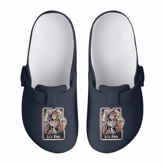 Discover Li'l Red - Little Red Riding Hood - Slip On Clogs