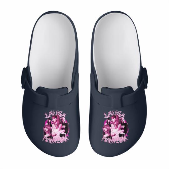 Discover Lalisa Heavy Lisa Blackpink Vintage Slip On Clogs, Blackpink Lalisa Manoban Merch