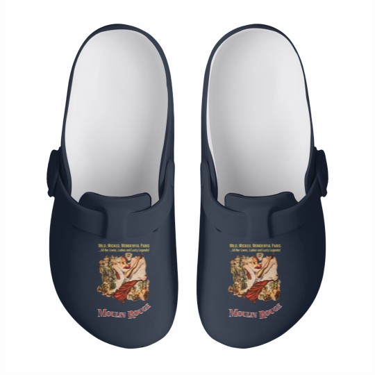 Discover Moulin Rouge V3 Poster Men Slip On Clogs