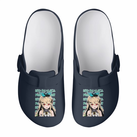 Discover Nijisanji EN Pomu Rainpuff Blush Slip On Clogs
