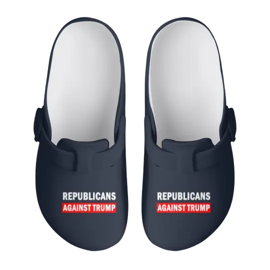 Discover Republicans Against Trump - Republicans Against Trump - Slip On Clogs