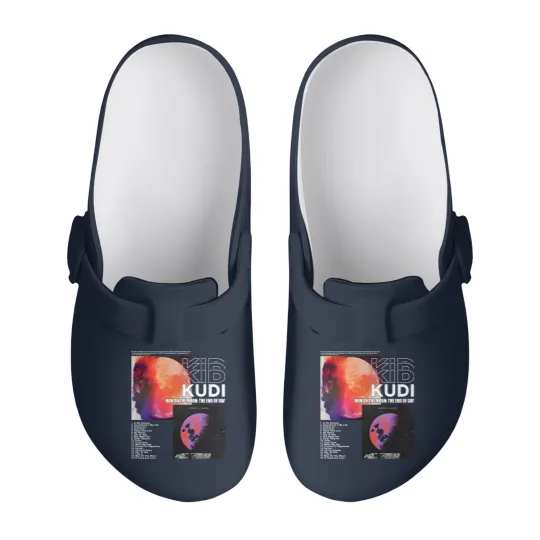 Discover Kid Cudi Rap Slip On Clogs, Man On The Moon 1 Rapper 90s