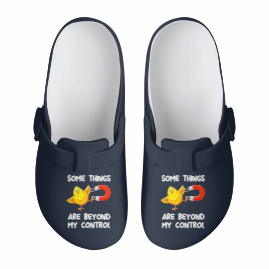 Discover Chick Magnet T- Slip On Clogs Some Things Are Beyond My Control - Chick Magnet T- Slip On Clogs Slip On Clogs