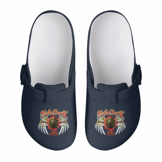 Discover Best rock band Nickelback news logos, Nickelback Logo Tour 2010 Slip On Clogs