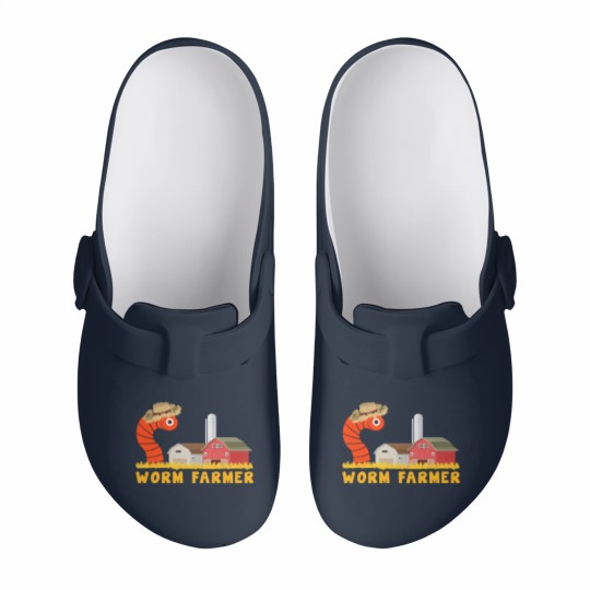 Discover Worm farmer - vermicomposting worm farmer Slip On Clogs
