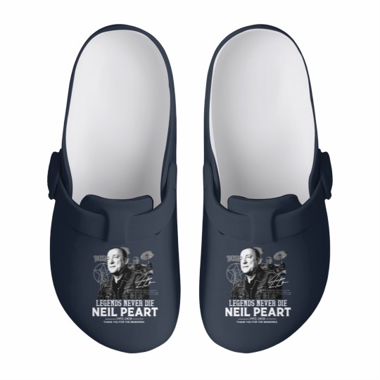 Discover Neil Peart Legends Never Die Slip On Clogs
