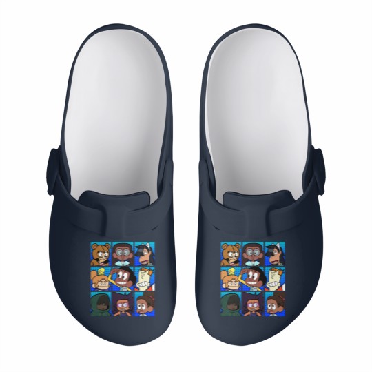 Discover Craig of the Creek Characters Blue Slip On Clogs